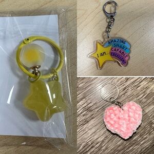 NWOT Keychain Bundle!